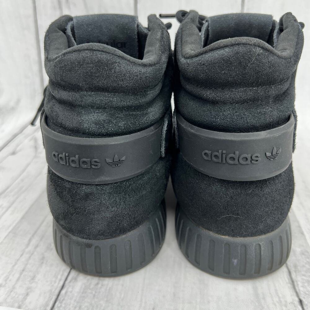 Adidas Tubular Invader Mens US 13 Black Suede Basketball Sneaker Shoes S81797 - Picture 6 of 11